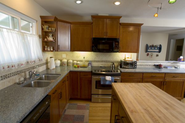 Cherry Cabinet Remodeling in Temple